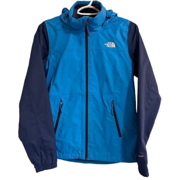 Women's The North Face Dryvent Resolve 2 Rain Jacket Dryvent Blue + Navy SMALL - Picture 12 of 12